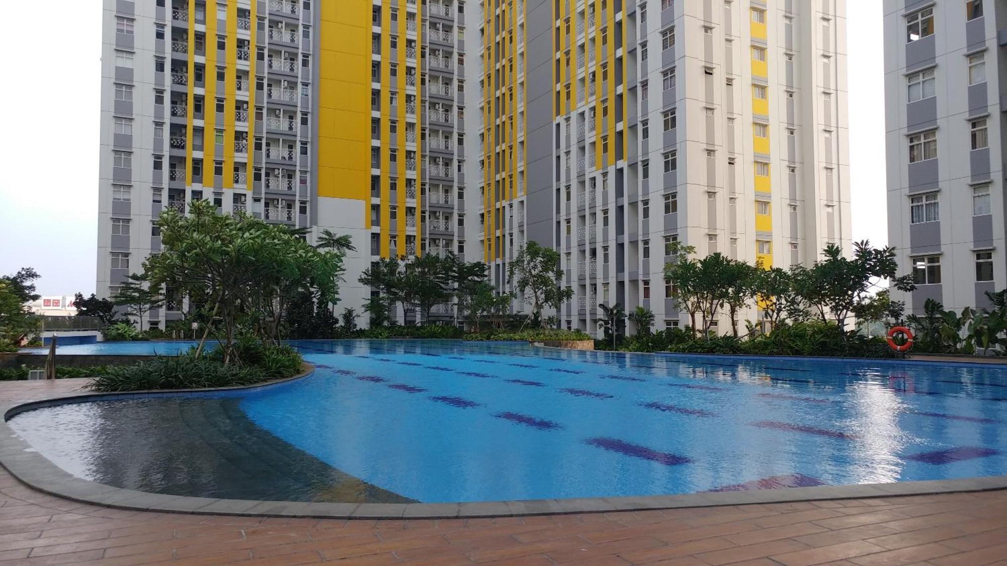 Modern And Comfortable Studio Apartment Springlake Summarecon Near Summarecon By Travelio Bekasi Luaran gambar